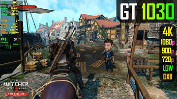 GT 1030 | The Witcher 3 - Next Gen Update