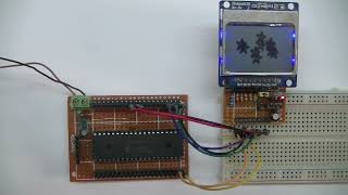 Pic18F46K42 With Nokia 5110 Lcd Spi Dma Interface