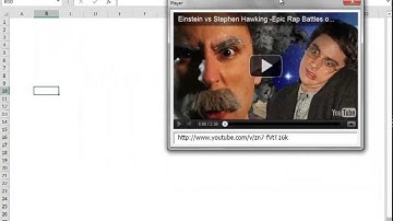 Excel 2013 Video 21 Insert a YouTube Player inside a Floating Excel Userform (Introductory Video)