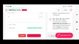The new fasterrrrr⚡ web to withdraw for free 🥶