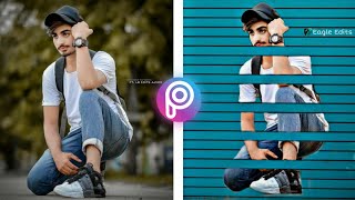 Body Cut Illusion photo editing tutorial in picsart || Picsart editing 2020 || Eagle Edits screenshot 5
