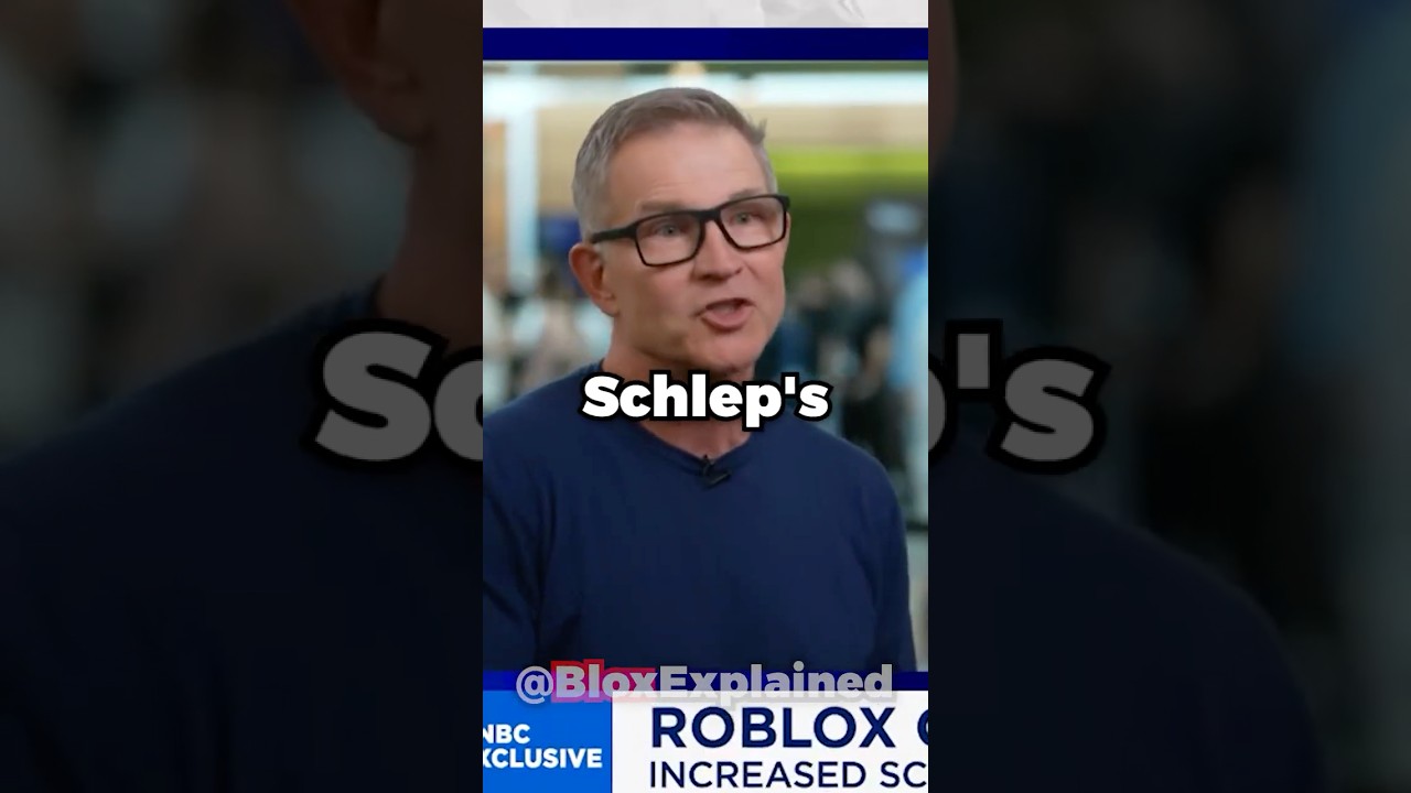 Roblox Talked To SCHLEP! 😲 #roblox #davidbaszucki #schlep #robloxnews