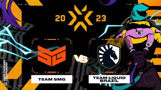 Team SMG vs Team Liquid Brazil (Карта 3) | VALORANT GAME CHANGERS 2023