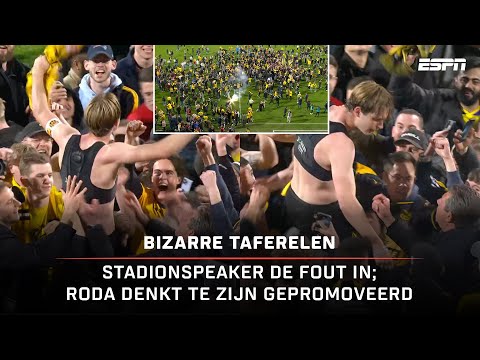 ONGELOOFLIJK ? FANS denken dat RODA gepromoveerd is, maar dan... ?