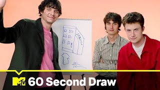 Can Wallows Create Imaginary Merch in 60 Seconds? ✏️ 60 Second Draw
