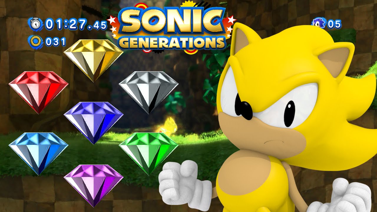 Sonic Generations (Pc) How To Get Super Sonic [Hd]