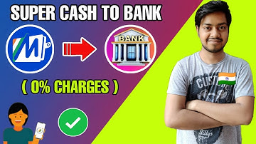 How to transfer mobikwik supercash to bank 0% charge, Mobikwik supercash to bank transfer FREE !!