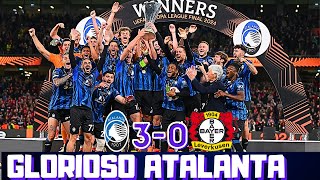 LA ATALANTA BARRE AL BAYER LEVERKUSEN, LOOKMAN EL PARTIDO SOÑADO. CAMPEÓN DE  LA EUROPA LEAGUE