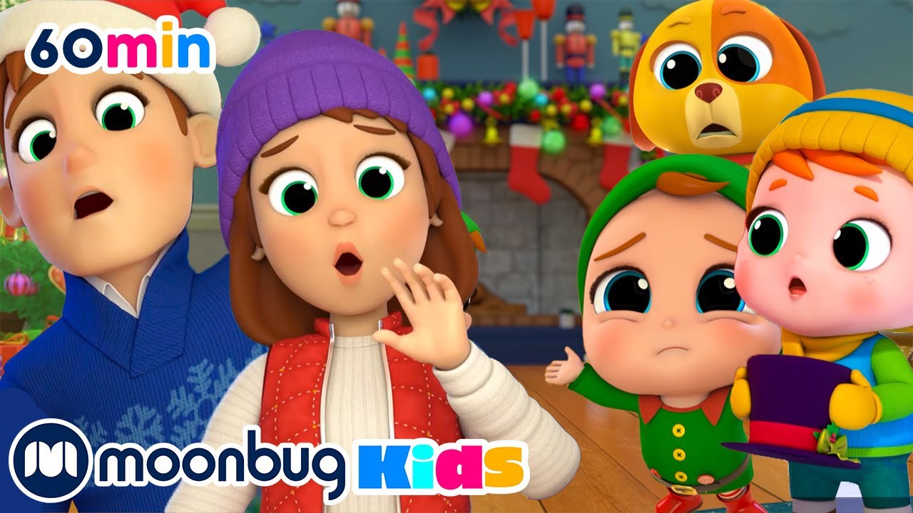 ⁣Natal é o Melhor  | 1 HORA DE LITTLE ANGEL | Moonbug Kids - Músicas Infantis em Português