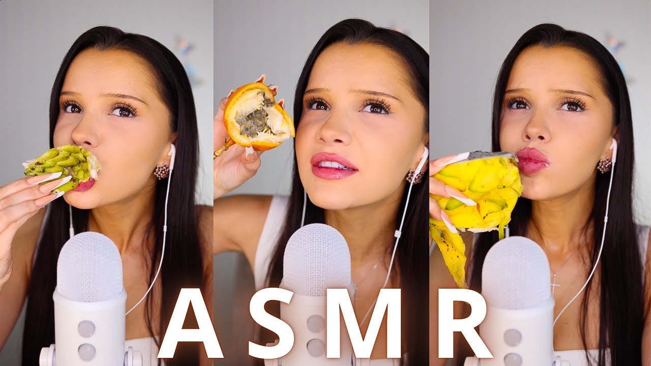 ASMR PROBANDO FRUTAS EXÓTICAS