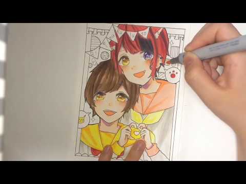 【すとぷり】莉犬&るぅと描いてみた！