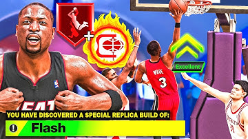 "PRIME" DWYANE WADE BUILD is DANGEROUS in RANDOM REC in NBA 2K25!