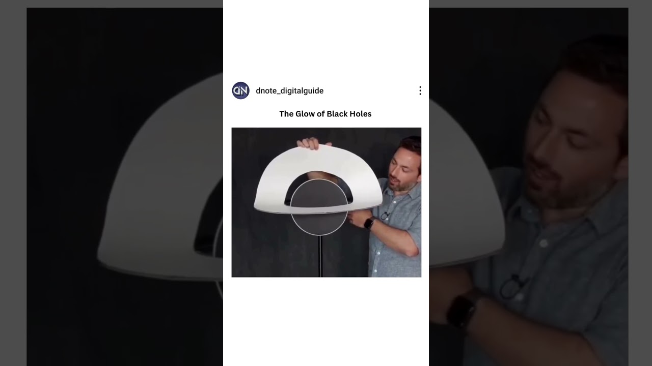 Why Black Holes Look Like Glowing Rings | Explained Simply