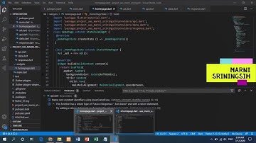 MENAMPILKAN DATA DARI API MENGGUNAKAN HTTP REQUEST - VS CODE - FLUTTER PROJECT
