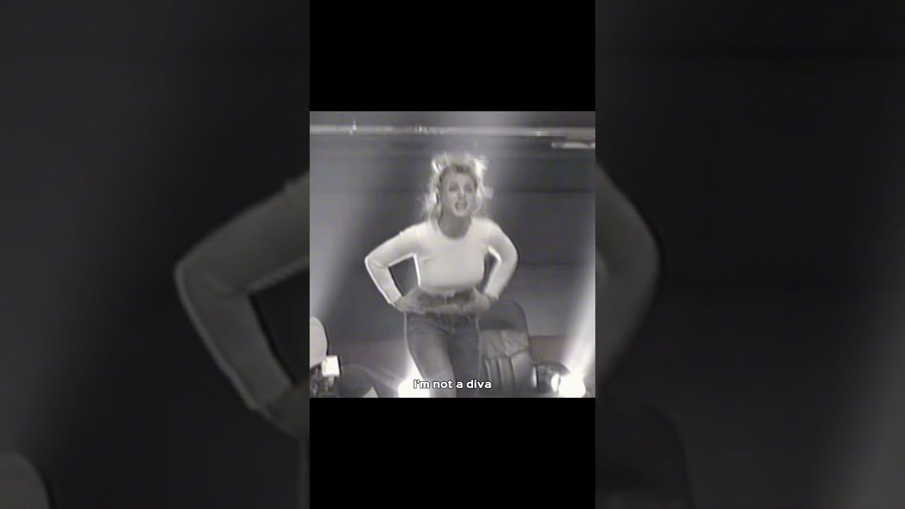 Britney Spears reacting to being called a diva 