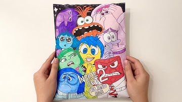 [💢paper diy💢] INSIDE OUT Blind Bag unboxing! | asmr