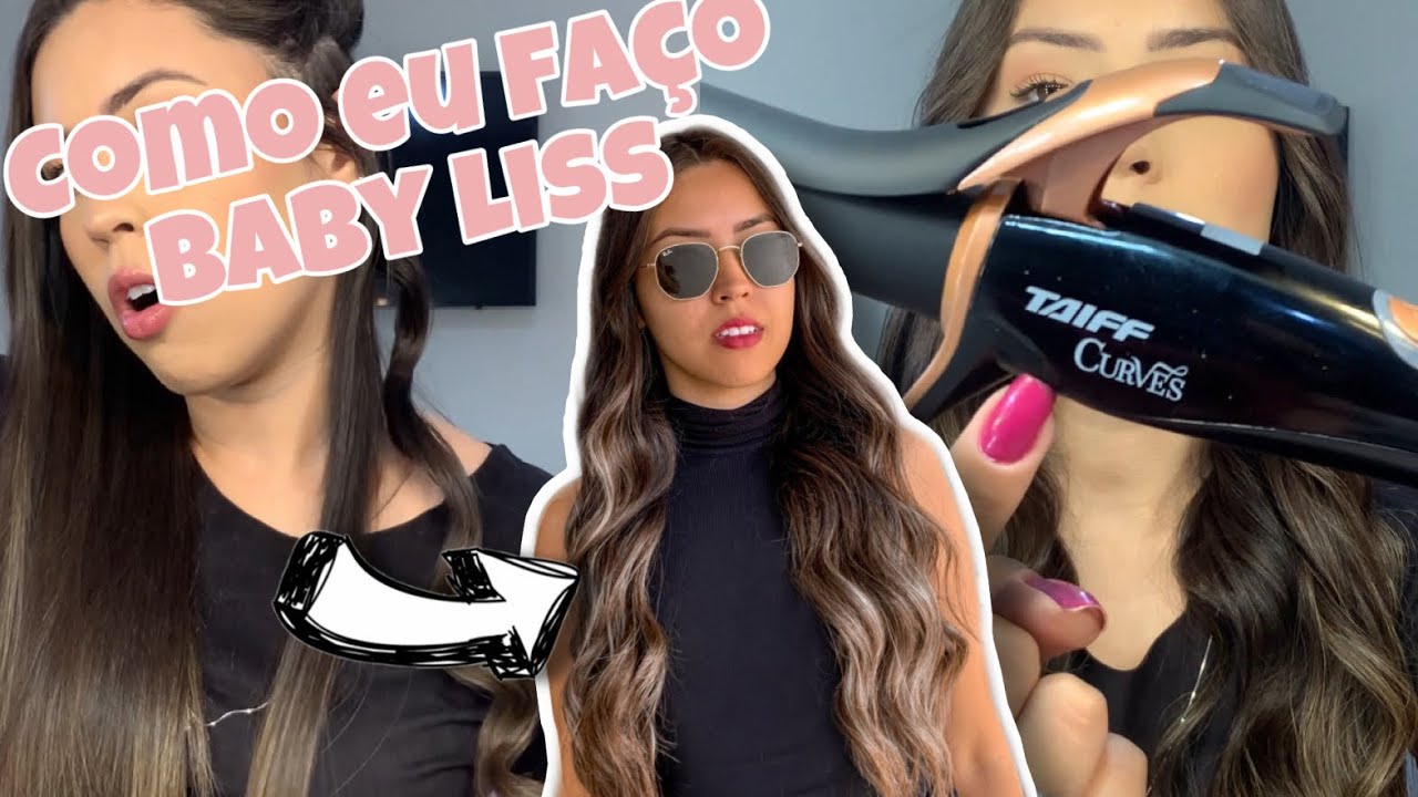 COMO EU FAÇO BABYLISS DICAS + TAIFF CURVES RESENHA