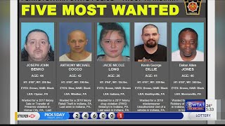 Troop A Indiana Five Most Wanted