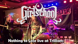 Girlschool Nothing to Lose Live at Trillians 2023