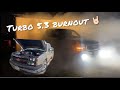 MASSIVE TURBO 5.3 BURNOUT!!
