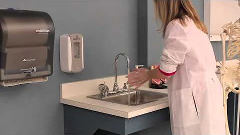 Hand washing for healthcare workers
