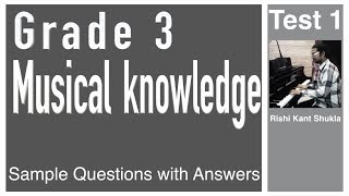 Grade 3 Musical Knowledge Questions with Answers - Test 1