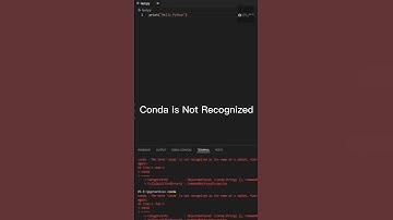 ISSUE FIXED Conda not recognized as InternalExternal command after installing anaconda #shorts