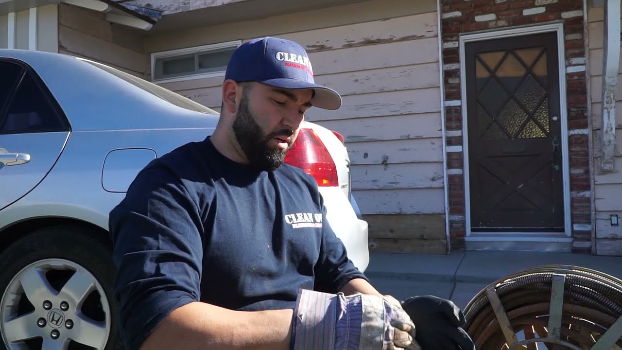 Clean Out Plumbing Backed Up Storm Drain YouTube