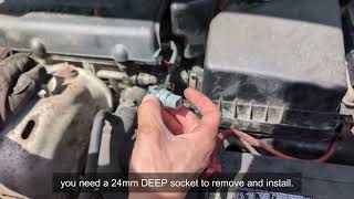 2008 scion xB oil pressure oil leak found and fix.
