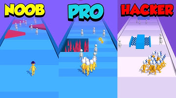 NOOB vs PRO vs HACKER - Join Clash 3D‏ Part 2