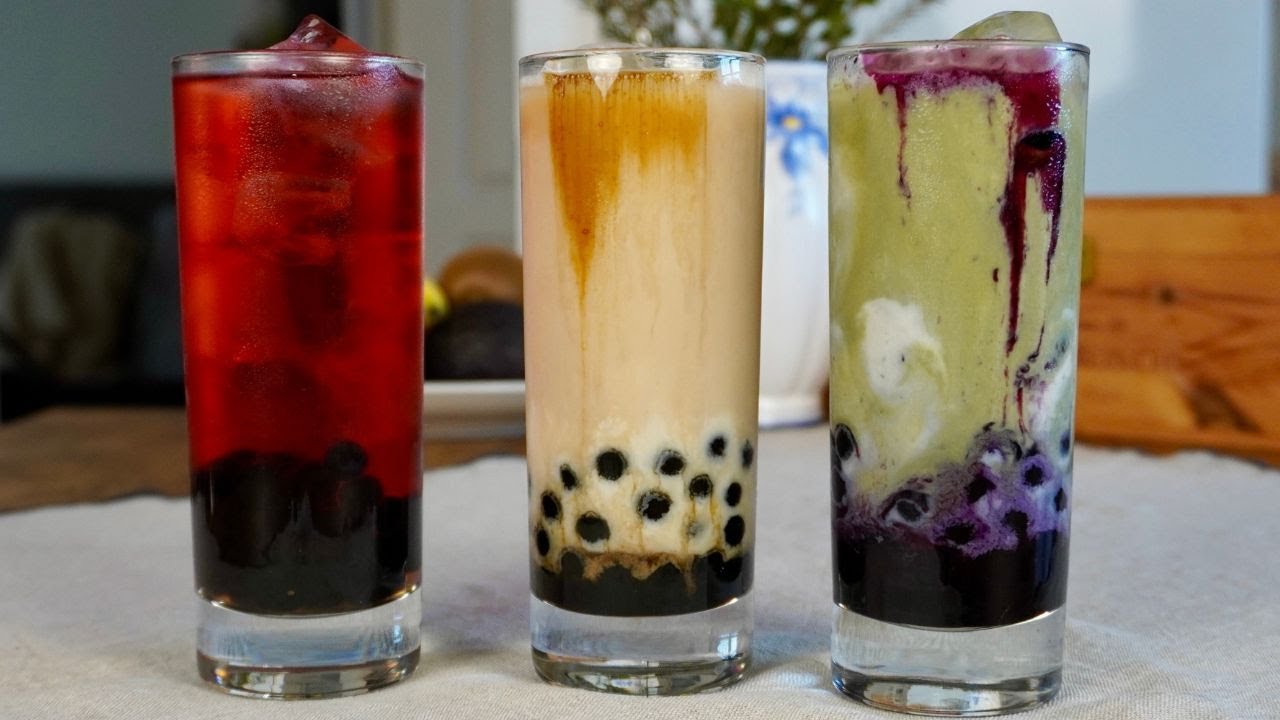 Recreate your favorite bubble tea orders at home | plant based 🌱 - YouTube