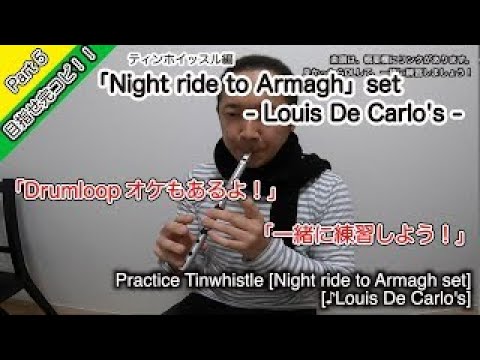 目指せ完コピ ティンホイッスルで Kanの Night Ride To Armagh Setを弾けるようになろう 解析動画 楽譜もあるよ パート5 Youtube