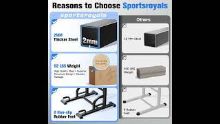 Review:Sportsroyals Power Tower Review – Multi-Function Pull Up Bar Dip Station for Home Gym