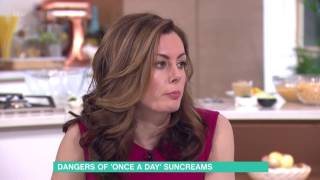 Dangers Of Once A Day Suncreams | This Morning