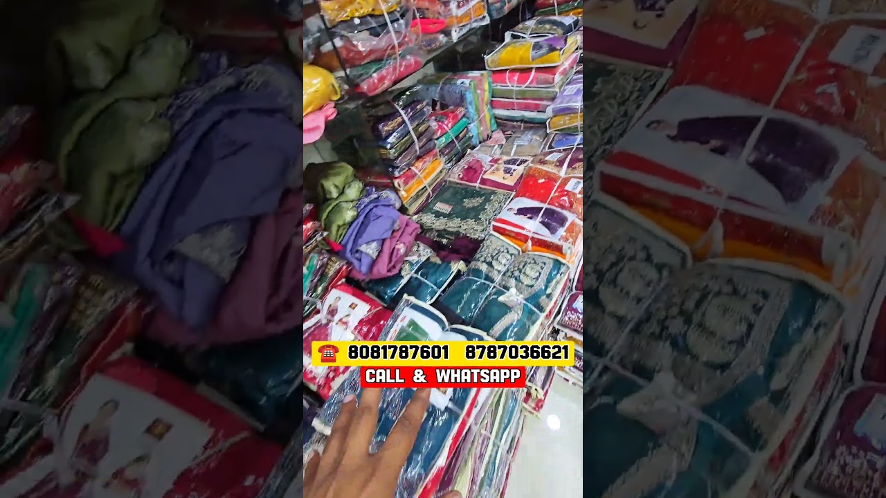 saree wholsale market in chandani chowk