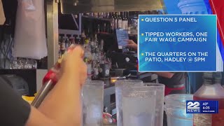 The Quarters on the Patio in Hadley hosts Question 5 panel