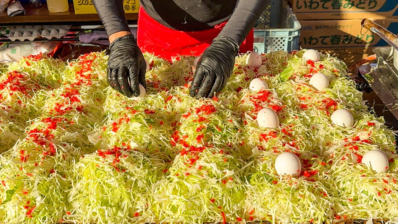 あちらこちらで作る色々お好み焼き