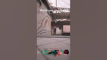 WORST COD TIMING EVER! #mw3 #callofduty #gaming #warzone #codm #cod #warzoneclips #codmobile #xbox