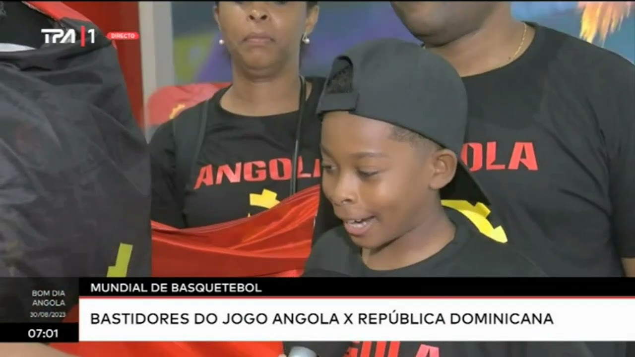 Mundial de Basquetebol - Bastidores do jogo Angola X República