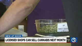 VIDEO: Licensed shops can start selling cannabis products next month