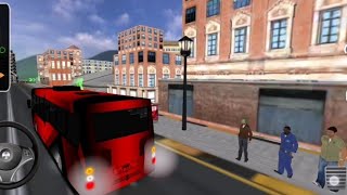 Modern City Bus Simulator like a modern bus parking game in city - Android gameplay screenshot 4