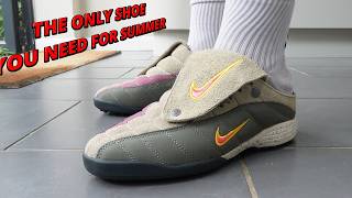 This shoe hits 2 of the biggest summer sneaker trends!