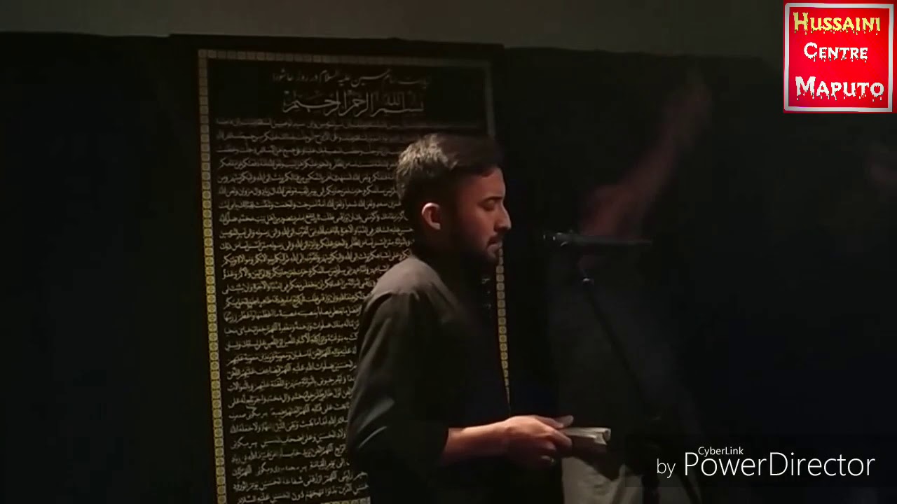 3-Moharram 1441 hijri Matamdari by Ahmed Raza nasiri. Hussaini centre Maputo Mozambique