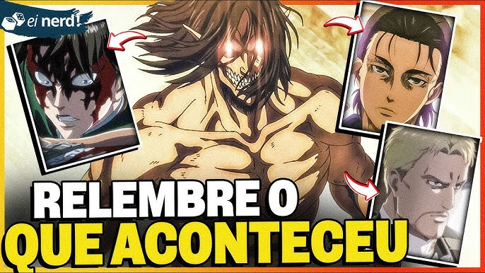 Nerdásmico - Shingeki no Kyojin Título Ocidental: Atack on Titan