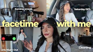 POV: we're on a facetime call | Chatty and productive Saturday vlog