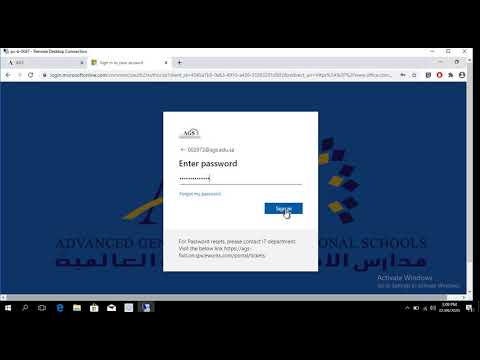 Microsoft Team Login Procedure-Students-AGS