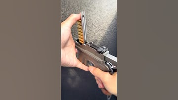 When you decide to make things complicated MAUSER C96 RED 9 by A!CTION  #asmr #reload #airsoft