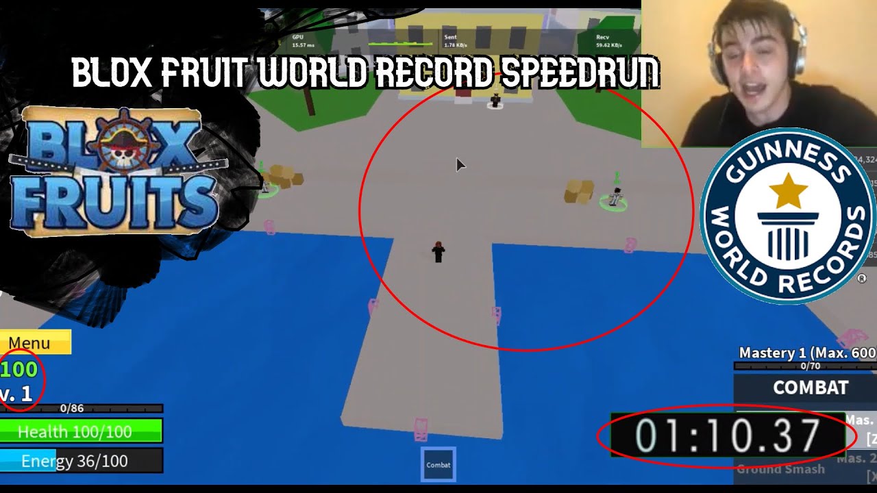 Speedrunning Shanks Saber But in A public server (Blox Fruits) 