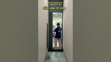 Vách Ngăn Tổ Ong | Cửa Xếp Nhà Vệ Sinh | Rèm Cửa hana #shorts  #remcuadep #remcuahana #remcua