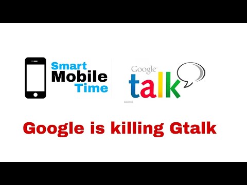 ვიდეო: რატომ შეაჩერა Google Talk- მა მუშაობა